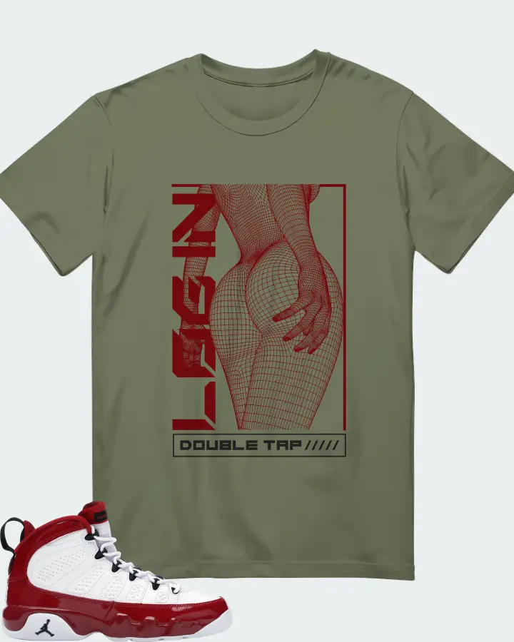 T-Shirt in Olive
