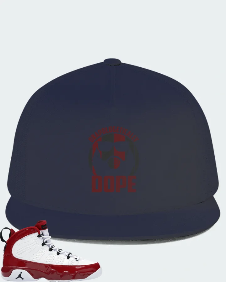Jordan 9 Retro Sneaker Matching Navy Hat - UNAPOLOGETICALLY DOPE Man