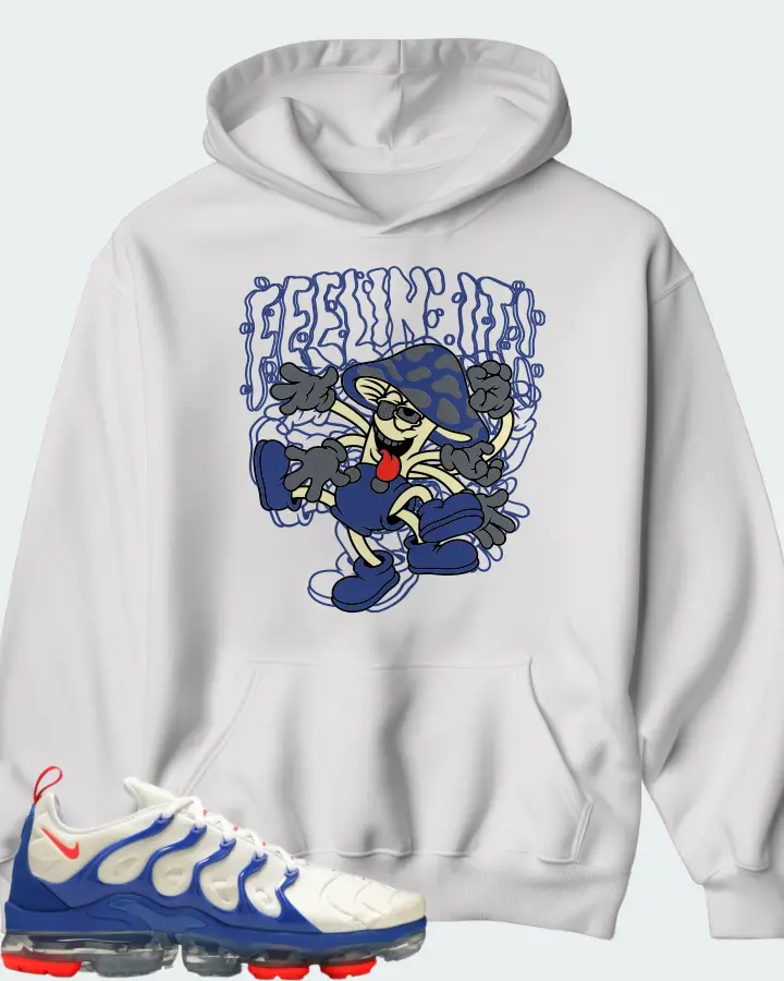 Nike Air VaporMax Plus Coconut Milk Hyper Royal Matching Hoodie