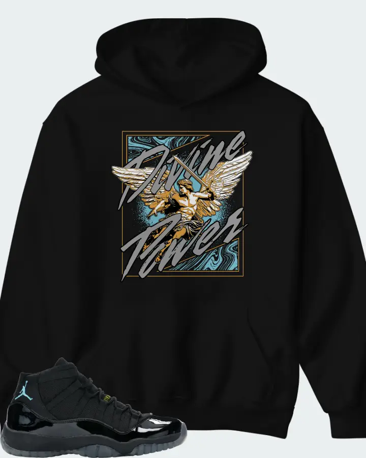 Jordan 11 Retro GS Gamma Blue 2013 Matching Hoodie