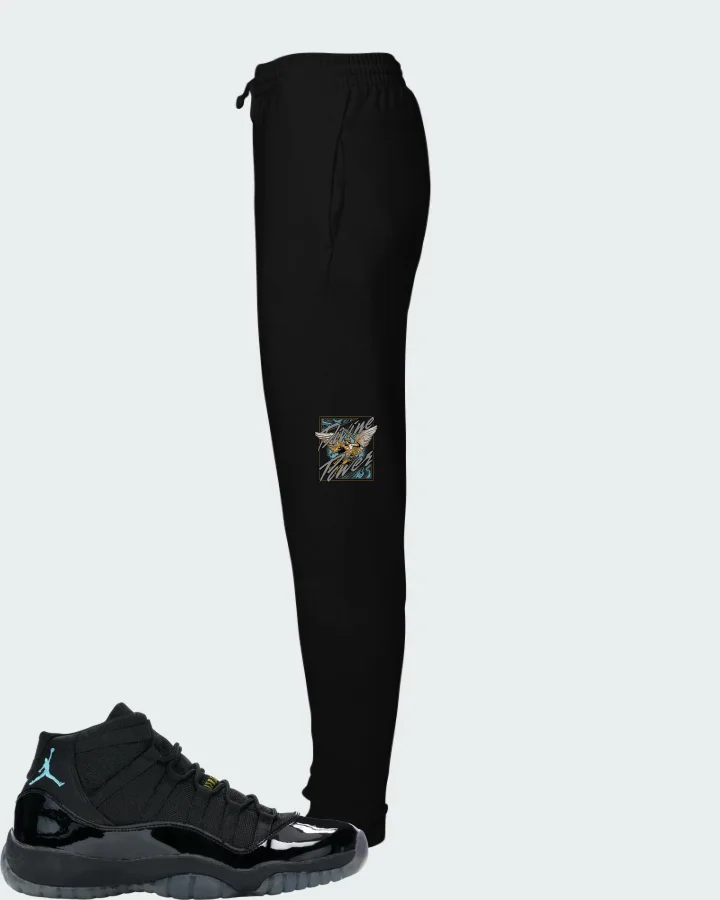 Jordan 11 Retro GS Gamma Blue 2013 Matching Joggers