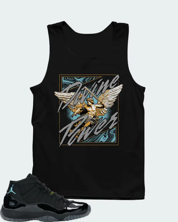 Jordan 11 Retro GS Gamma Blue 2013 Matching Tank Top