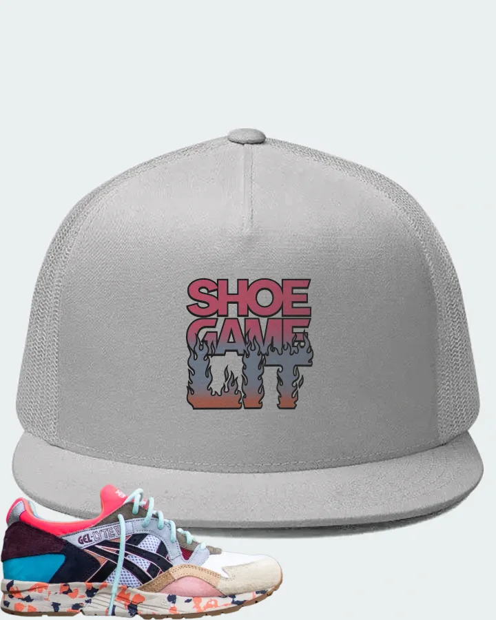ASICS Gel-Lyte V Sneaker Matching White Hat - Shoe Game Lit Refreshed