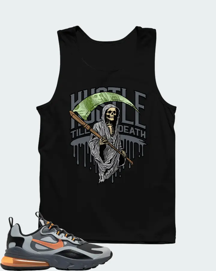 Nike Air Max 270 React Winter Wolf Grey Matching Tank Top