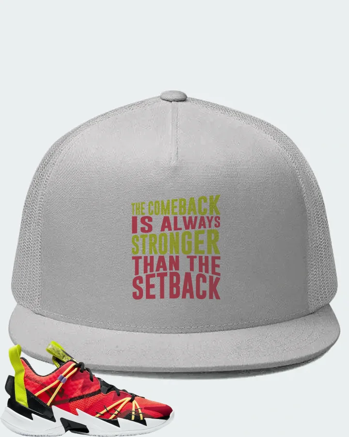 Jordan Why Not Zer0.3 SE Sneaker Matching White Hat - The Comeback