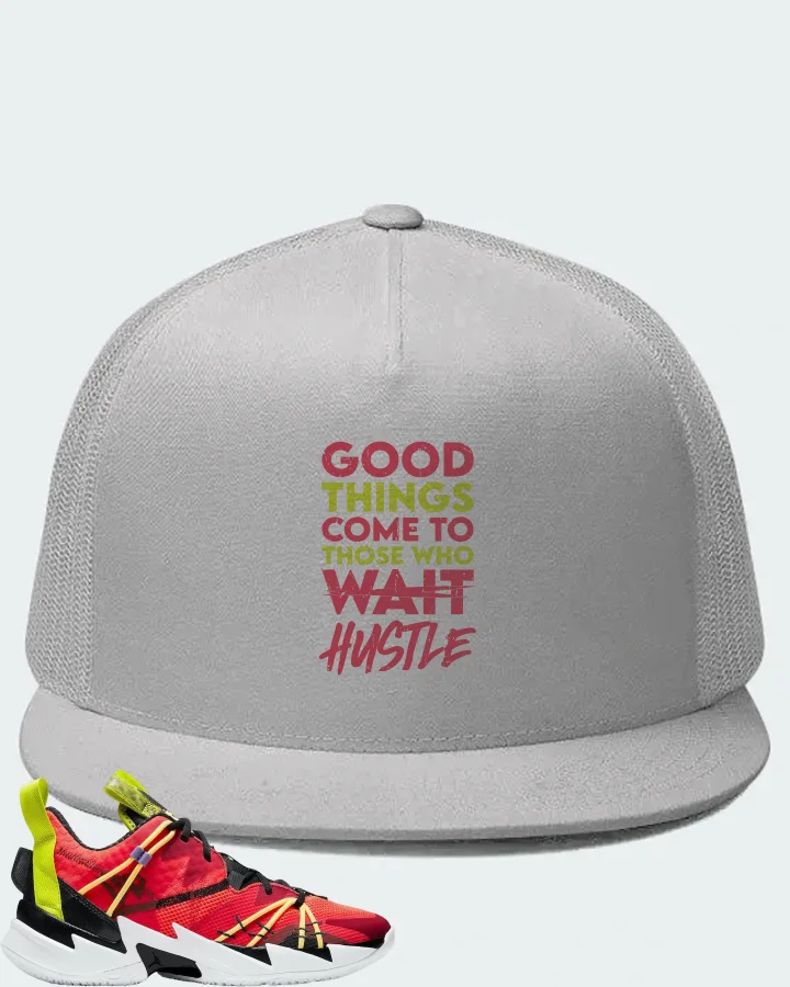 Jordan Why Not Zer0.3 SE Sneaker Matching White Hat - Good Things Come