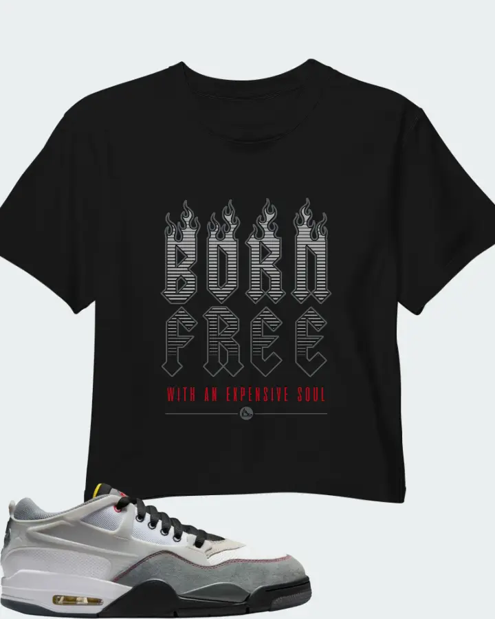Air Jordan 4 RM Motorsports  Matching Crop Top