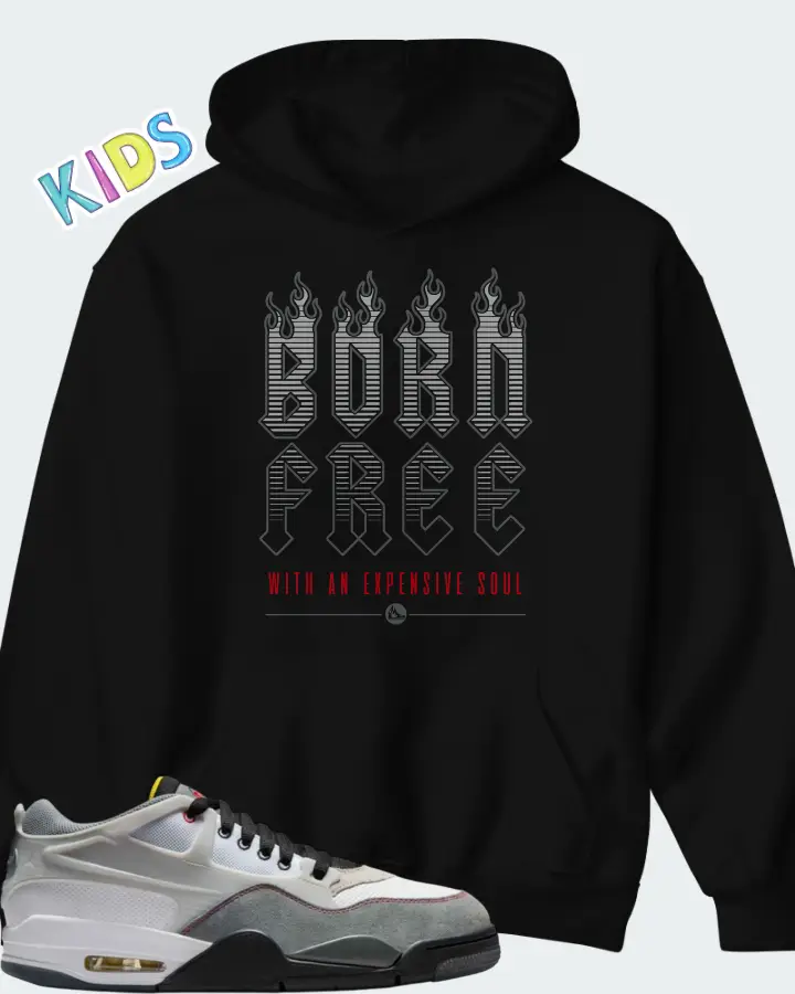 Air Jordan 4 RM Motorsports  Matching Kid's Hoodie