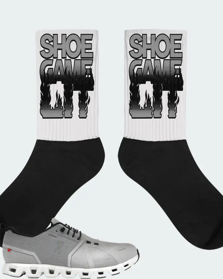 On Running Cloud 5 Waterproof Sneaker Matching White Socks - Shoe Game Lit Refreshed