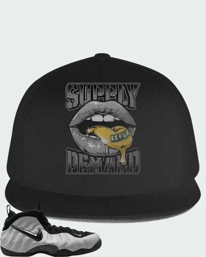 Nike Air Foamposite Pro Wolf Grey Matching Hat