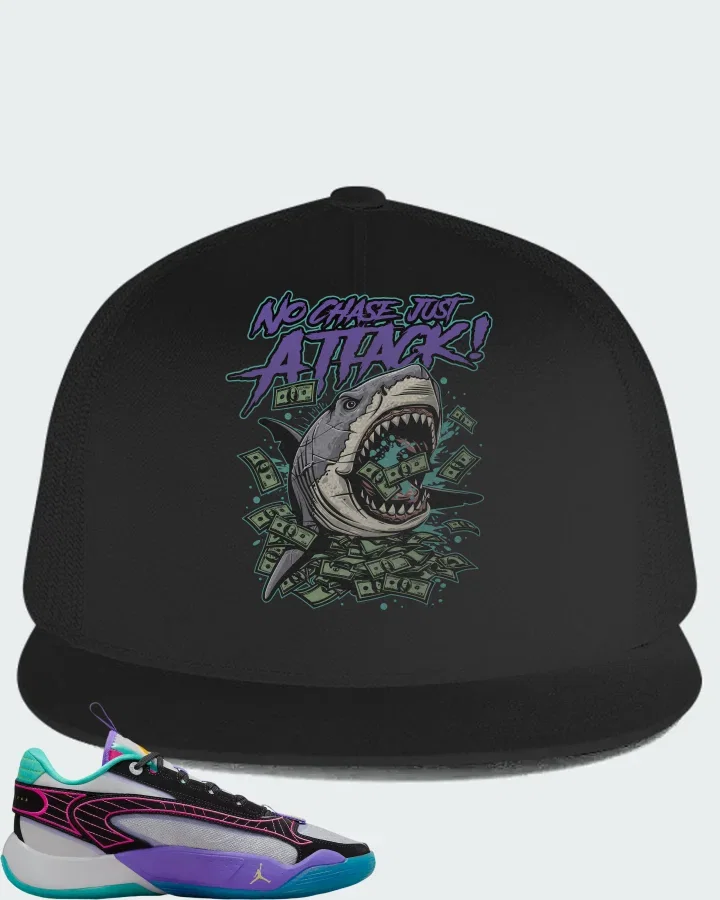 Jordan Luka 2 All-Star Wolf Grey Purple Pink Matching Hat