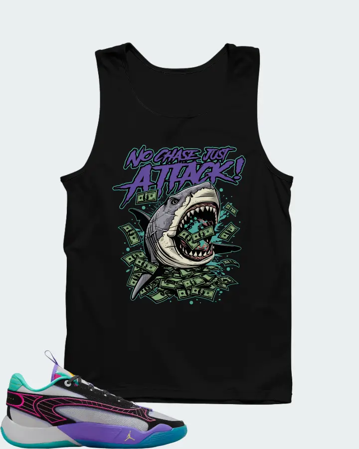 Jordan Luka 2 All-Star Wolf Grey Purple Pink Matching Tank Top