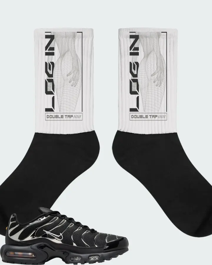 Socks in White