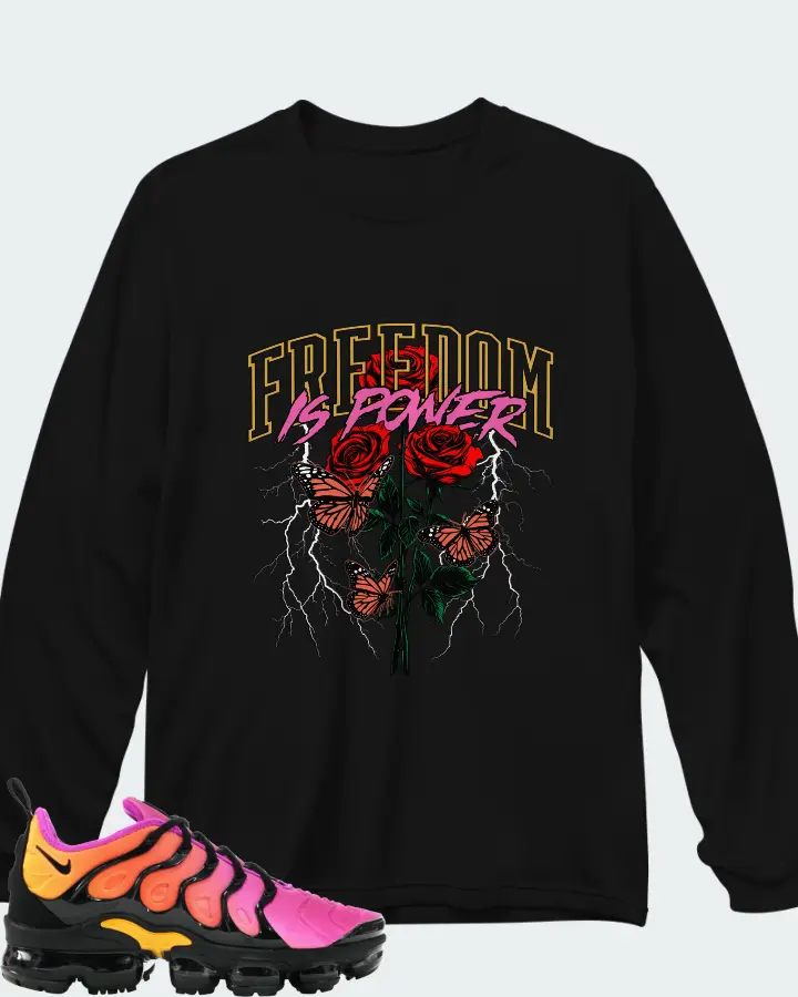 Nike Air VaporMax Plus Sherbet (Women's) Matching Long Sleeve T-Shirt