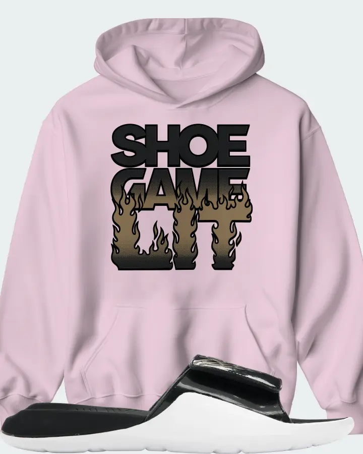 Jordan Hydro 7 Sneaker Matching Pink Hoodie - Shoe Game Lit Refreshed