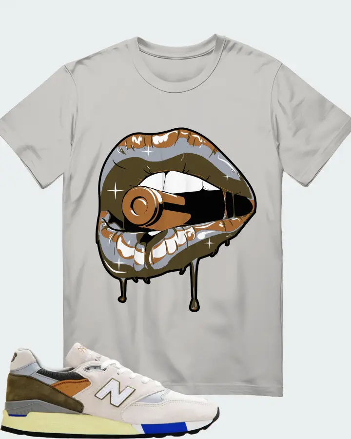 New Balance 998  Sneaker Matching Grey T-Shirt - Kiss of Death