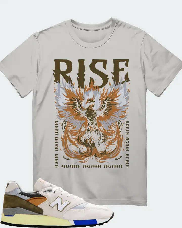 New Balance 998  Sneaker Matching Grey T-Shirt - RISE