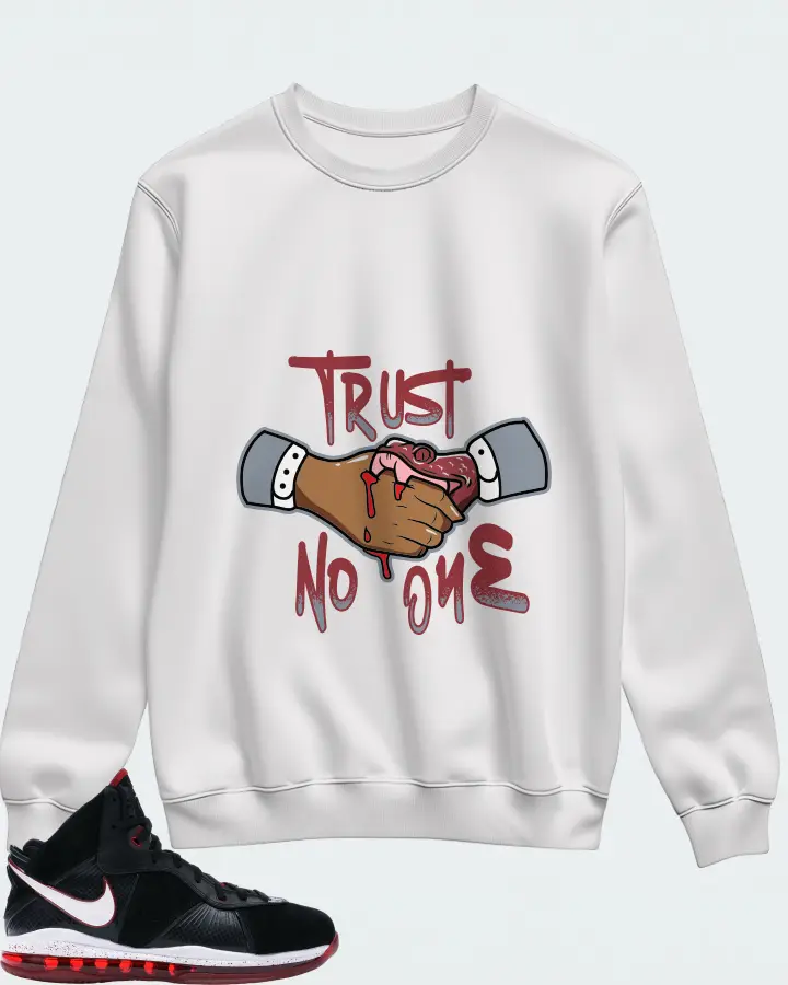 Sweatshirt in White