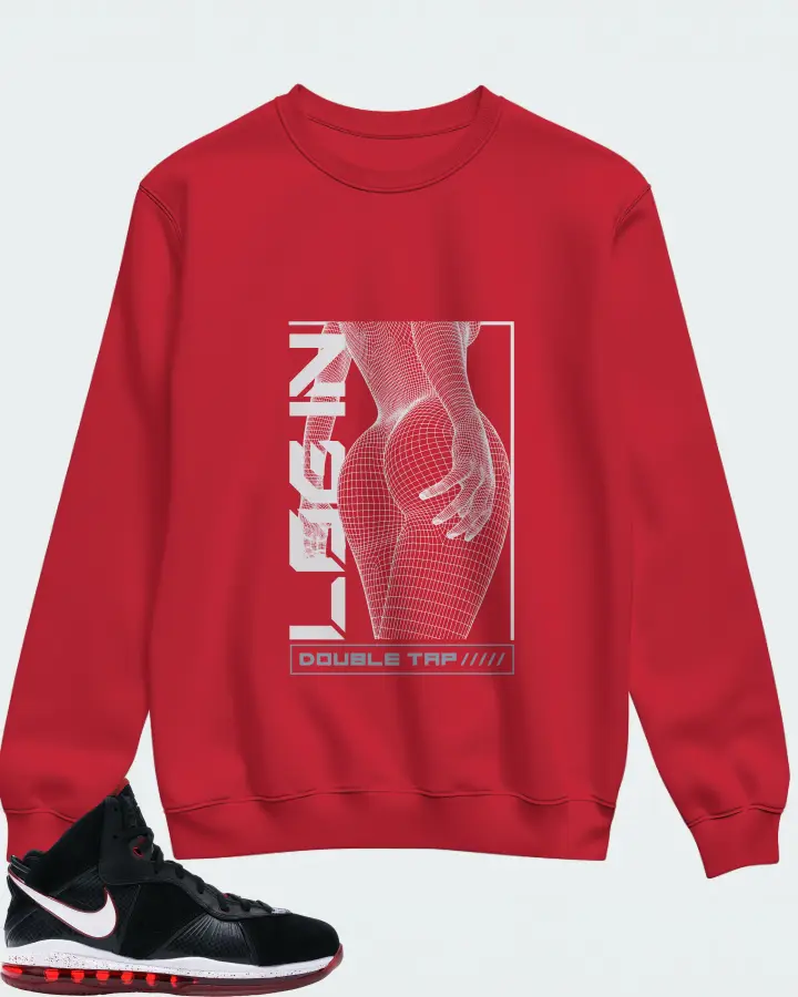 Sweatshirt in Red
