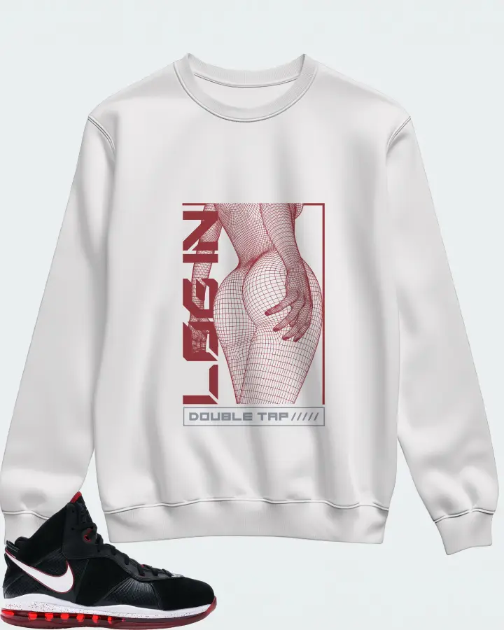 Sweatshirt in White