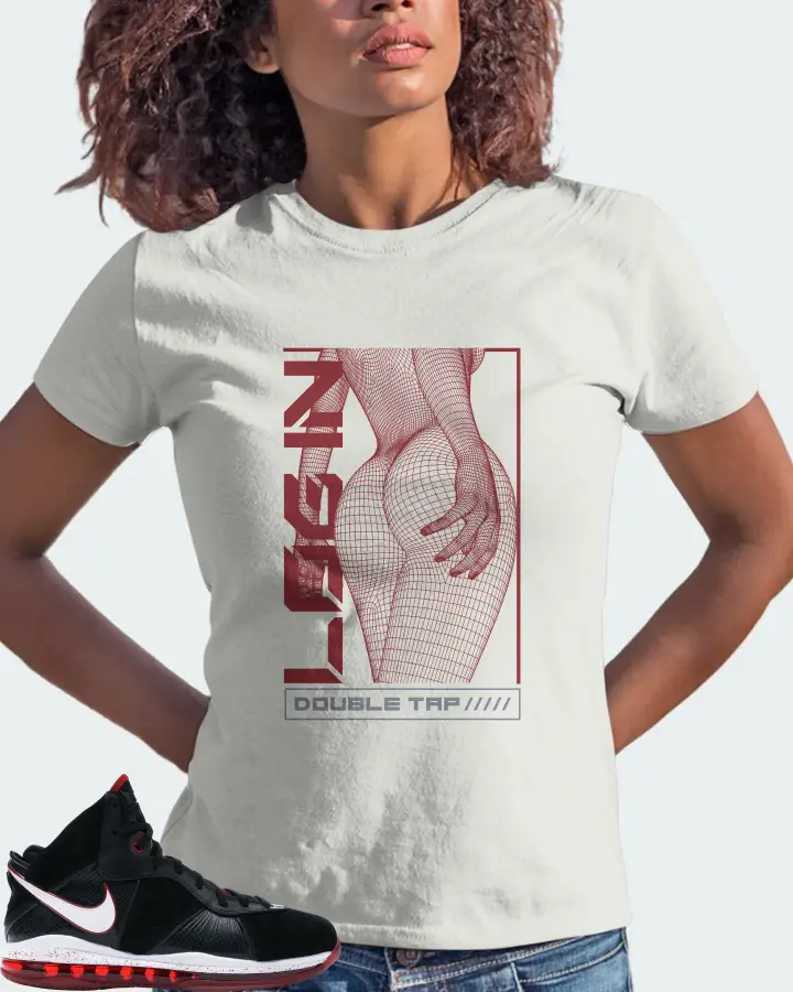 Nike LeBron 8 Sneaker Matching Ash T-Shirt (LOGIN) - View 3