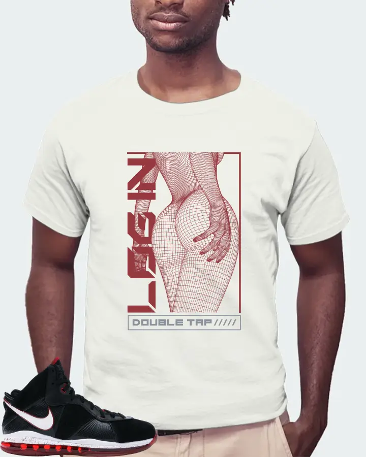 Nike LeBron 8 Sneaker Matching Ash T-Shirt (LOGIN) - View 4