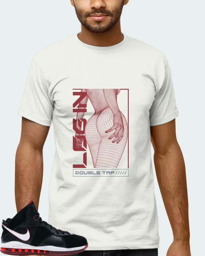 Nike LeBron 8 Sneaker Matching Ash T-Shirt (LOGIN) - View 6