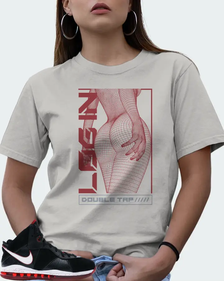 Nike LeBron 8 Sneaker Matching Grey T-Shirt (LOGIN) - View 7