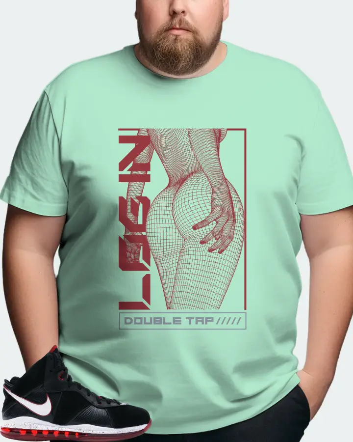 Nike LeBron 8 Sneaker Matching Mint T-Shirt (LOGIN) - View 8