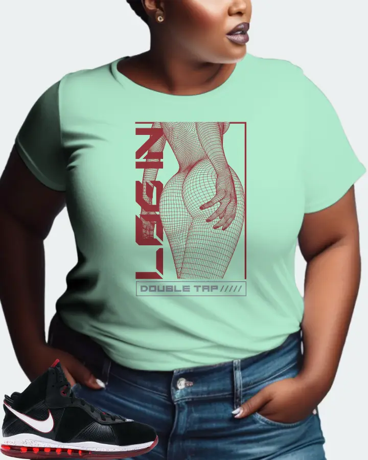 Nike LeBron 8 Sneaker Matching Mint T-Shirt (LOGIN) - View 9