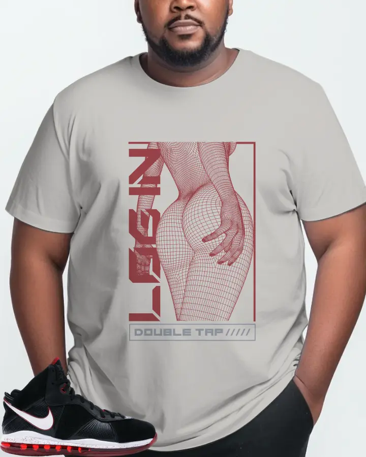 Nike LeBron 8 Sneaker Matching Grey T-Shirt (LOGIN) - View 10