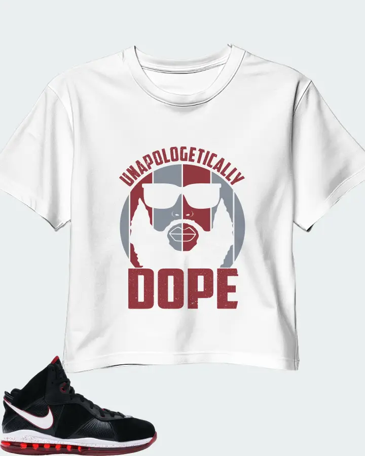 Nike LeBron 8 Sneaker Matching White Crop Top - UNAPOLOGETICALLY DOPE Man