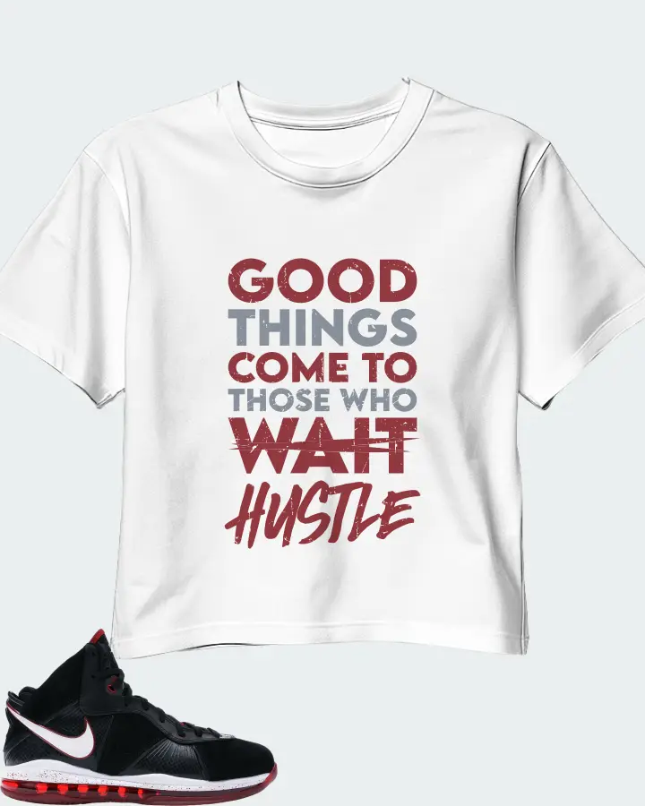 Nike LeBron 8 Sneaker Matching White Crop Top - Good Things Come