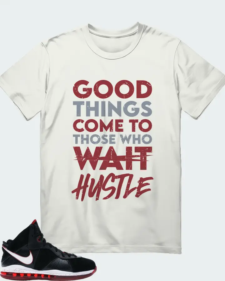 Nike LeBron 8 Sneaker Matching Ash T-Shirt - Good Things Come