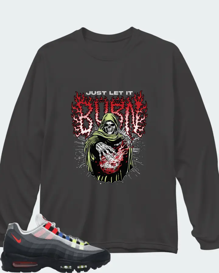 Long Sleeve T-Shirt in Dark Grey