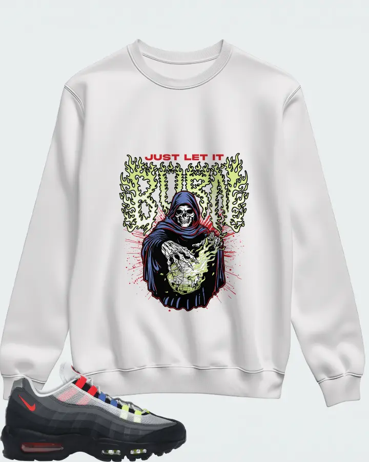 Sweatshirt in White