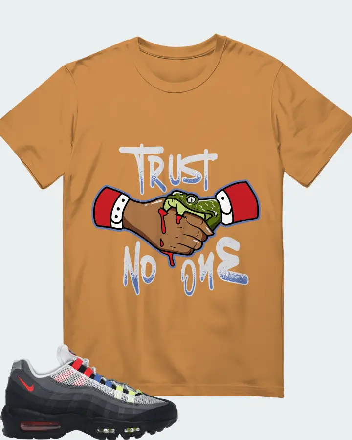 Nike Air Max 95 Sneaker Matching T-Shirt - Trust No One