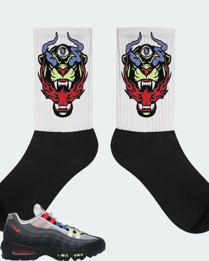 Socks in White