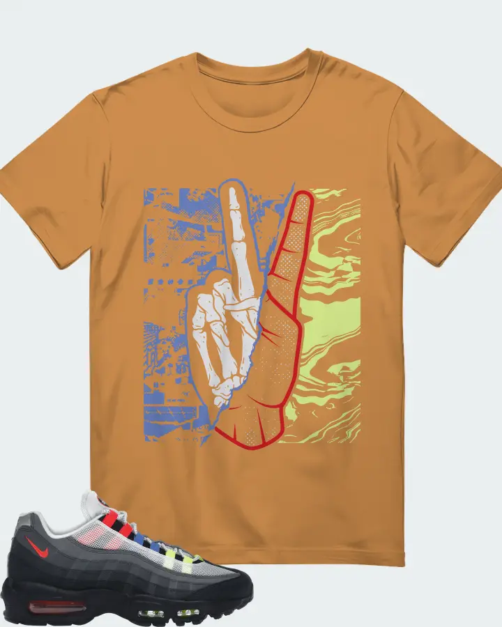 Nike Air Max 95 Sneaker Matching T-Shirt - Peace of mind