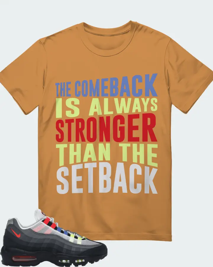 Nike Air Max 95 Sneaker Matching T-Shirt - The Comeback