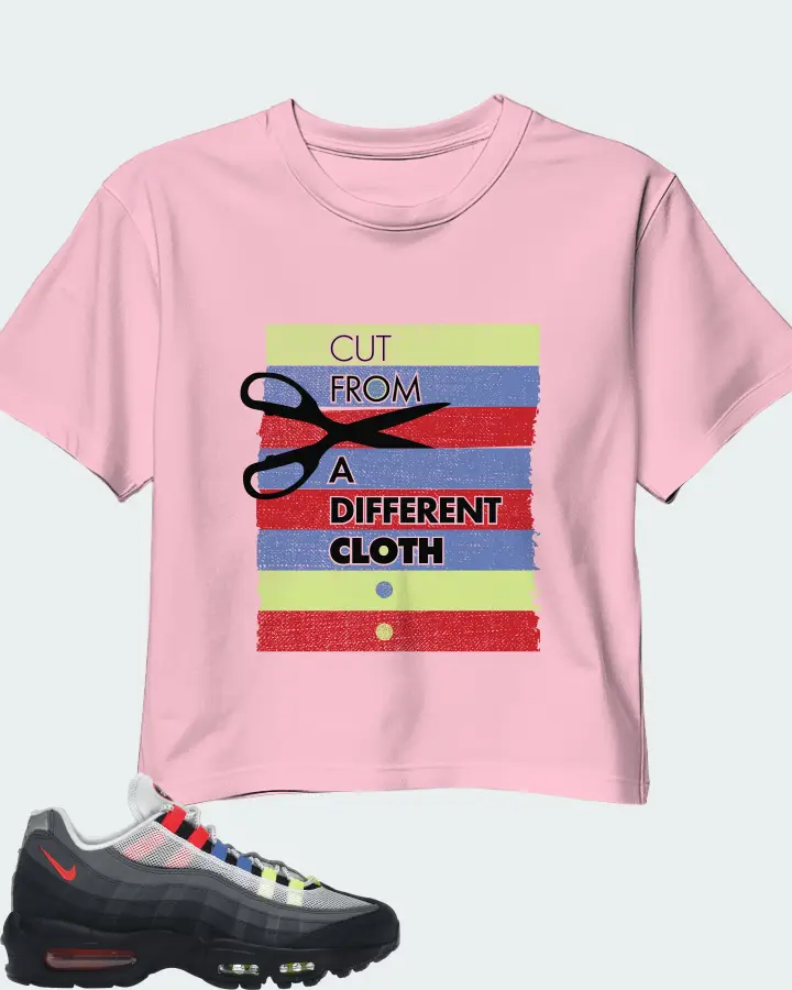 Nike Air Max 95 Sneaker Matching Pink Crop Top - Cut From a Different Cloth