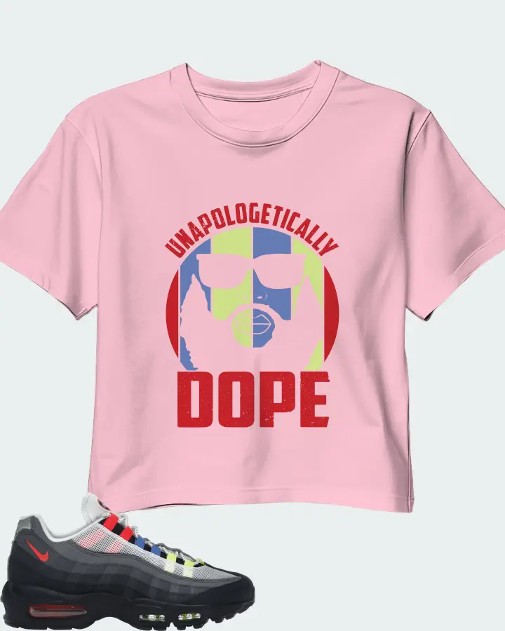 Nike Air Max 95 Sneaker Matching Pink Crop Top - UNAPOLOGETICALLY DOPE Man
