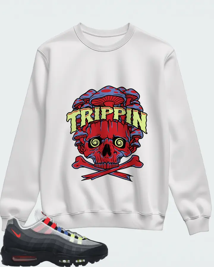 Sweatshirt in White