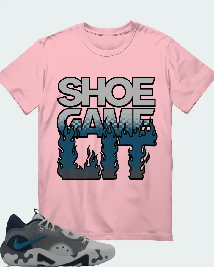 Nike PG 6 Sneaker Matching Pink T-Shirt - Shoe Game Lit Refreshed