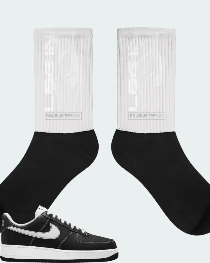 Socks in White