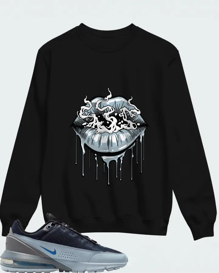 Nike Air Max Pulse Thunder Blue Wolf Grey Matching Sweatshirt