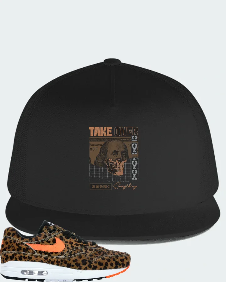 Nike Air Max 1 Sneaker Matching Black Hat - Take Over