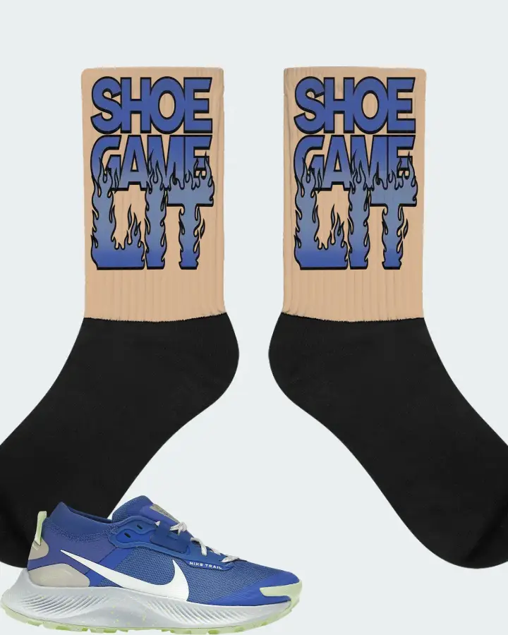 Nike Pegasus Trail 3 Gore-Tex Sneaker Matching Cream Socks - Shoe Game Lit Refreshed