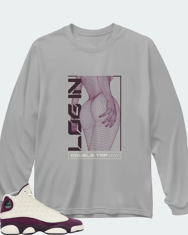 Long Sleeve T-Shirt in Grey