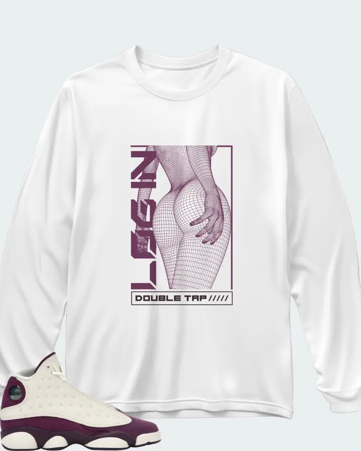 Long Sleeve T-Shirt in White